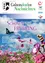 Titelseite eines deutschen Newsletters 'Schonen Fruhling' mit einer lebendigen Frühlingsszene, Blumen und einem Schmetterling. Der Text enthält Grüße von der Bürgermeisterin Karin Stromberger.