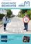 Zwei Männer stehen auf einer Straße mit einem Schild, das 'Einbahn' und eine Zahl 30 zeigt. Die Straße hat einen Radweg und die Puechhaimgasse ist jetzt eine Einbahnstraße und 30er-Zone.