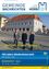 Drei Männer stehen vor einem Gebäude mit Solarpanelen auf dem Dach. Sie sind in formeller Kleidung gekleidet und der Text 'Ibesicht-Haus saniert' ist angezeigt. Das Bild repräsentiert die Feier von 100 Jahren Niederösterreich.