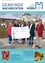 Ein Plakat der Stadtgemeinde Horn zeigt eine Gruppe von Menschen, die einen großen Papierplan halten. Der Text lautet 'Museum Horn: Vorplatz wird neu gestaltet'. Es ist für November/Dezember 2020.