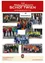 Eine Collage von Gemeinschaftsfotos zeigt Gruppen von Menschen in reflektierenden Westen und Helmen, einige halten Taschen und andere stehen zusammen. Sie sind an Gemeinschaftsaktivitäten beteiligt.