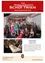 Das Bild zeigt eine Gruppe von Menschen in formeller Kleidung, die sich zu einer Gemeindeveranstaltung versammelt haben. Das Bild enthält auch einen Überschriften, die 'Gemeindenachrichten' und 'März 2019' lautet. Der Hauptfokus des Bildes ist eine Gruppe von Menschen, die in einer Reihe stehen, wobei eine Frau in der Mitte eine Halskette trägt. Das Bild enthält auch ein kleineres Bild einer Gruppe von Menschen, die an einem Tisch sitzen.