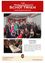 Das Bild zeigt eine Gruppe von Menschen in formeller Kleidung, die sich zu einer Gemeindeveranstaltung versammelt haben. Das Bild enthält auch einen Überschriften, die 'Gemeindenachrichten' und 'März 2019' lautet. Der Hauptfokus des Bildes ist eine Gruppe von Menschen, die in einer Reihe stehen, wobei eine Frau in der Mitte eine Halskette trägt. Das Bild enthält auch ein kleineres Bild einer Gruppe von Menschen, die an einem Tisch sitzen.