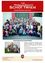 Plakat für Ganztagsschule Schottwien, zeigt Kinder und Lehrer im September 2015. Es erwähnt den Beginn des Schuljahres 2015/2016 und dass die Schule eine Ganztagsschule wird, mit Unterricht bis 16:00 und Nachmittagsbetreuung bis 16:00. Die Schule hat vier Klassen und 68 Schüler. Die Kinder haben ein Handwerksprojekt erstellt.