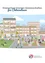Eine Illustration einer Stadt mit Gebäuden mit Solarmodulen, Menschen bei verschiedenen Aktivitäten und einem Café mit Außenbestuhlung.