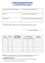 Das Dokument enthält Informationen zum Eigentümer einer Grube, Standort, Volumen und Baujahr. Es beinhaltet auch eine Tabelle für Details zur Entfernung von Material, mit Spalten für Datum, Menge, Unternehmen, Art der Entfernung und Unterschrift.