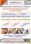 Flyer für Musikschule-Anmeldung 2026/27. Elementare Musikausbildung und Flötenzweige. Standorte: Markt Piesting und Pernitz. Anmeldung nach Voranmeldung. Live-Unterricht verfügbar. Für alle interessierten Kinder. Anmeldezeitraum: 01.05. - 31.05.2026.