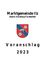 Das Bild zeigt ein Logo für den Gemeinderat von Ilz, Hartberg-Fürstenfeld, einschließlich eines Wappenschildes mit Blumen und dem Jahr 2023.