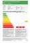 Das Bild zeigt Daten über ein Gebäude, einschließlich seines Energieeffizienzgrades, spezifischen Heizwärmebedarfs, Primärenergiebedarfs, Kohlendioxidemissionen und Gesamtenergieeffizienzfaktor. Es listet den Referenzheizwärmebedarf, spezifischen Heizwärmebedarf, Kohlendioxidemissionen und Gesamtenergieeffizienzfaktor für verschiedene Energiekategorien auf.