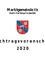 Wappen der Marktgemeinde Illz. Bezirk Hartberg-Furstenfeld. Nachtragsvoranschlag 2020.