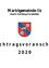 Wappen der Marktgemeinde Illz. Bezirk Hartberg-Furstenfeld. Nachtragsvoranschlag 2020.