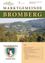 Das Cover der Gemeindezeitung Bromberg zeigt eine malerische Landschaft mit einem Dorf in den Bergen. Der Titel des Covers ist in fetten Buchstaben auf einem grünen Banner geschrieben. Darunter befindet sich eine Karte der Gegend.