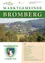 Die Titelseite einer Gemeindezeitung mit einer malerischen Stadtlandschaft und einem Logo. Es zeigt einen grünen Banner mit 'Marktgemeinde Bromberg' und einem Logo. Die Zeitschrift enthält Abschnitte wie 'Vorwort des Bürgermeisters' und 'Aus dem Gemeinderat'.