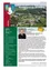 Die Titelseite zeigt eine grüne Landschaft mit Gebäuden und Straßen. Die Gemeindemitteilung von Bromberg, 2015, hebt Gemeinschaftsveranstaltungen, Jugendaktivitäten und Nachrichten des lokalen Jugendrats hervor. Es werden auch Partnerschaften, Arbeitsgruppen und kulturelle Aktivitäten erwähnt. Der Begrüßungsgruß des Bürgermeisters umreißt Pläne und Initiativen der Gemeinde.