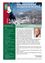 Das Bild zeigt ein Dokument mit dem Titel 'Amtliche Mitteilung der Marktgemeinde Bromberg'. Es enthält eine Winterlandschaft mit schneebedeckter Landschaft, einem Dorf und einer Burg im Hintergrund. Das Dokument bietet Informationen zu verschiedenen Themen wie Stadtratsankündigungen, Winterveranstaltungen und einem Vorschlag für 2012. Der Inhalt enthält auch ein Foto eines Mannes mit ernster Miene.