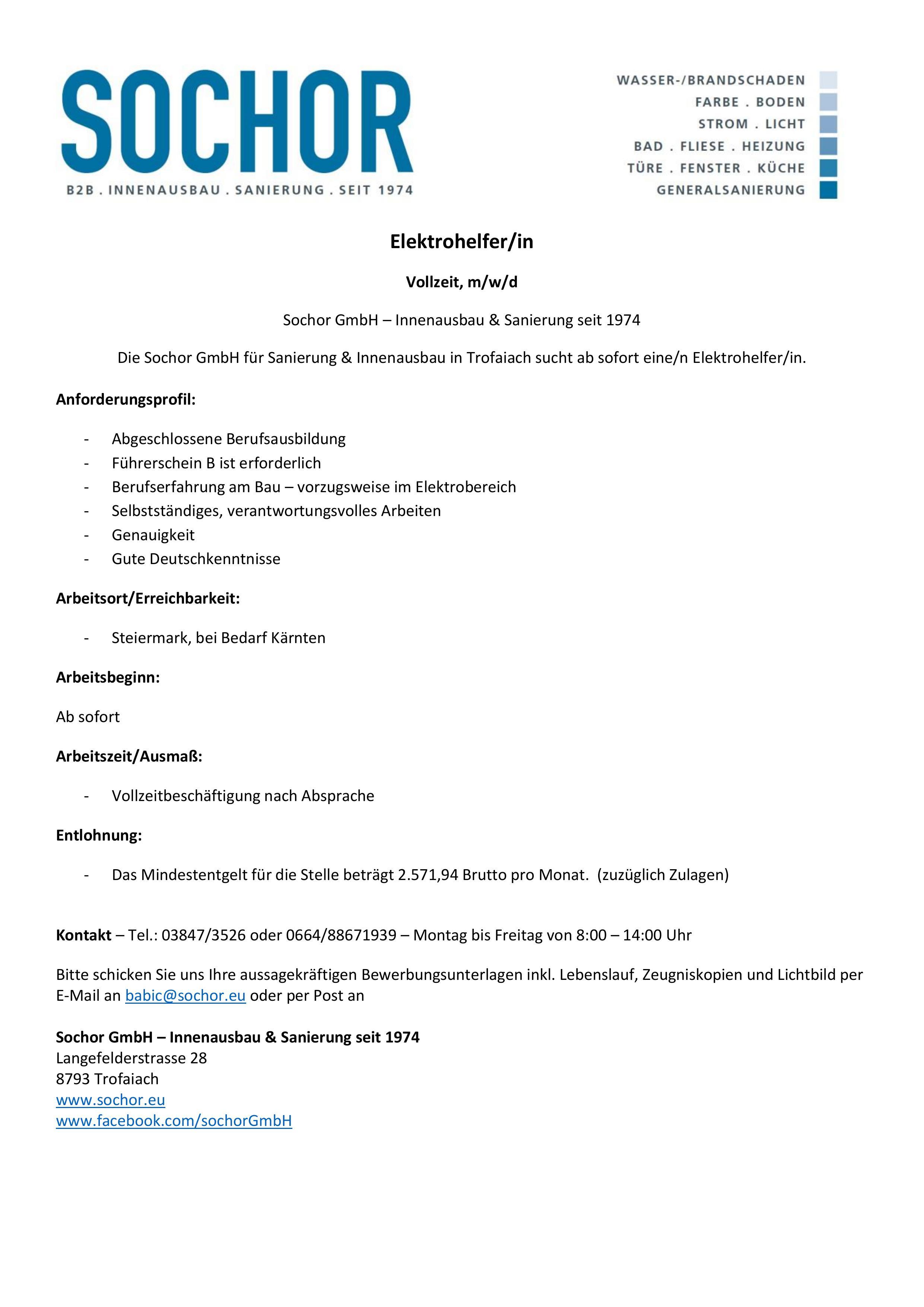 Raumgestaltung Sochor - Entfeuchtungstechnik | CITIES