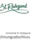 Das Wappen von St. Radegund und Logo über dem Text Gemeinde St. Radegund bei Greifenburg Rechnungsabschluss 2022.