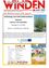 Flugblatt mit Informationen über eine Ragweed-Veranstaltung in Winden. Datum: 7. Juni 2022. Zeit: 19:00 Uhr. Ragweed, das Allergien verursacht, breitet sich rasant aus. Eine Versammlung und Naturwanderung sind geplant.