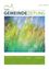 Der Gemeindezeitung-Titel zeigt ein verschwommenes Bild von grünem Gras mit langen Stielen und einem blauen Himmel. Der Titel lautet Gemeindezeitung.