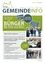 Ein Plakat bewirbt eine Bürgerbeteiligungsveranstaltung mit dem Titel 'Bürger Beteiligung' und Aufzählungen zur Beteiligung. Die Veranstaltung ist für den 4. April 2017 um 18:30 Uhr in der Volksschule Thal geplant. Themen sind Verkehr und Mobilität, Kultur, Jugendbeteiligung und aktiver/passiver Hochwasserschutz.