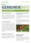 Ein Flyer informiert über den neuen Notar für Thal, Wolfgang Ott, und Drohnenflüge in der Gemeinde. Eine Kunstausstellung von Evelyn Spindler ist bis Februar 2022 zu sehen. Die Gemeinde hat einen gelben Sack für die Abfallentsorgung.