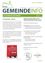 Die Gemeinde informiert: Löschdecke-Aktion. Gemeinde bietet zertifizierte Löschdecken in einer kompakten Box für Thalerln an. Eine Löschdecke kostet 24 €; 50 % der Kosten übernimmt die Gemeinde.