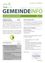 Die Gemeinde bietet Informationen über Öffnungszeiten und Dienstleistungen des Gesundheits- und Umweltzentrums. Es bietet tägliche Dämmerungsstreifen für die Sicherheit und neue Mahlzeiten im Gemeindezentrum an. Das Umweltzentrum ist von 6:00 bis 8:00 Uhr geöffnet.