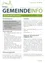 Ein Gemeindeinformationsposter mit Informationen über das Umweltzentrum, Nikolaus-Event und Dämmerungsstreite. Details umfassen Öffnungszeiten, Parkbeschränkungen und die Absage von Adventskonzerten aufgrund von COVID-19.