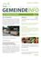 Ein Gemeindeflyer bietet Informationen über Abfallcontainer und Herbstveranstaltungen. Es enthält Details zur Standortverlegung der Container und bevorstehenden Herbstaktivitäten.