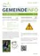 Gemeindeinfoseite mit einer Wildkrautwanderung und Kindergartenbaustelle. Die Wanderung ist am Freitag, 8. September 2023, ab 14 Uhr. Die Kindergartenbaustelle ist aus Sicherheitsgründen nicht zugänglich.
