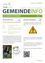Gemeindeinfoseite mit einer Wildkrautwanderung und Kindergartenbaustelle. Die Wanderung ist am Freitag, 8. September 2023, ab 14 Uhr. Die Kindergartenbaustelle ist aus Sicherheitsgründen nicht zugänglich.