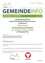 Gemeinde-Info-Poster aus Thal, Österreich, lädt alle zu einer festlichen Feier der Österreichischen Bundesheer am 3. Februar 2023 ein. Die Veranstaltung beinhaltet eine militärische Vorführung und freiwillige Feuerwehrleute aus Steinberg-Rohrbach. Eine Kanone wird für das Vergnügen der Gäste abgefeuert.