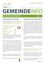 Gemeinde-Info-Flyer für Thaler Skiausflug, Abfahrt 06:30 Uhr am Umweltzentrum, Ankunft in Thal ca. 18:30 Uhr. Ticketpreise variieren nach Alter, mit Rabatten für Gruppen. Spenden für unerwartete Kosten oder Bestattungskosten für Skifahrer erforderlich. Spenden angenommen.