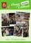 Eine Collage von Bildern eines Weihnachtsmarktes in Cratoch mit Weihnachtsmann, Chor und Familien, die die festliche Atmosphäre genießen.