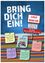 Ein Werbeplakat lädt dazu ein, ein Logo für eine Jugendveranstaltung beizutragen. Der Plakat hat bunte Haftnotizen und Schilder. Es steht 'Plattform um Jugendarbeit öffentlich zu machen'. Es hat auch ein Schild, das 'Logo gesucht' und ein Datum, 31. Mai, zeigt.