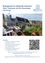 Eine Anzeige für eine Dreizimmerwohnung mit Balkon, ausgestattet mit einem möblierten Balkon, neuer Küche und überdachter Terrasse. Die Wohnung verfügt auch über eine Garage und einen Aufzug. Ein QR-Code ist für weitere Informationen vorhanden.