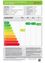 Die Tabelle bietet Details zu einem Wohngebäude, einschließlich Energieverbrauch, CO2-Emissionen und spezifischer Gebäudemerkmale. Sie zeigt Energiekategorien, Verbrauchswerte und CO2-Emissionen. Die Tabelle enthält auch eine farbcodierte Energieeffizienzbewertung und entsprechende CO2-Emissionen.