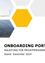 Onboarding-Portal-Werbeanzeige für Privatpersonen. Mit Solarmodulen und Hexagonen. Status: Dezember 2024.