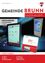 Das Bild zeigt eine Werbung für die Gemeinde Brunn, mit Fokus auf die digitale Verwaltung. Es zeigt einen digitalen Verwaltungskiosk und ein Tablet mit dem Logo der Gemeinde Brunn. Die Werbung hebt die digitale Transformation in der Gemeindeverwaltung hervor.