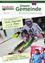 Ein Skifahrer in einem weißen Trikot mit der Nummer 1 auf dem Rücken fährt einen Schneehang hinunter. Ein Text-Overlay lautet 'Wir gratulieren Marc Digruber zum 5. Platz in Naeba/Japan'.