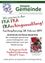 Plakat für eine Faschingsausklang-Veranstaltung in Frankenfels, Österreich, am 28. Februar 2017, mit einem Clown und einer maskierten Figur. Die Veranstaltung beginnt um 9:30 Uhr am Pfarrer-Stangl-Platz.