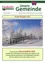 Ein Flyer für die Gemeindenachrichten von Frankenfels, mit einer verschneiten Landschaft, einem Holzzaun und Bäumen, vom März 2020. Der Flyer enthält eine Neujahrsbotschaft für 2021.