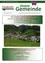 Ein Plakat für die offiziellen Nachrichten der Marktgemeinde Frankenfels, das ein Dorf in einem Tal mit grünen Hügeln und Bergen im Hintergrund zeigt, datiert auf den 1. Januar 2022.