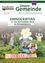 Plakat für den Dirndltag in Frankenfels am 27.-28. September 2025 mit Kindern in traditioneller Kleidung und einer großen Blumenausschnitt im Hintergrund.