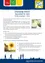 Infografik mit gesunden Sommer-Esstipps. Hebt Obst und Gemüse mit hohem Wassergehalt hervor. Betont die Wichtigkeit von kalter Gurkensuppe. Gibt Tipps zum Umgang mit Lebensmitteln im Sommer. Zeigt ein Bild von einer Sonnenblume.