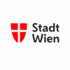 The logo for Stadt Wien, featuring a red shield with a white cross on a white background.