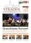 Ein Plakat für das Straden Summer Night Open-Air 2022 Konzert zeigt einen Dirigenten, der ein Orchester auf einer Bühne unter einem Scheinwerfer leitet.