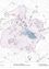 Eine Karte, die ein Stadtgebiet mit verschiedenen Zonen in Blau, Rot und Pink markiert zeigt. Die blaue Zone ist als 'Zone 1 - Oberstrassen', die rote Zone als 'Solar/PV-Anlagen nicht zugelassen' und die pinke Zone als 'Solar/PV-Anlagen zulassig' beschriftet. Die Karte enthält auch eine Legende am unteren Rand.