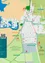Eine Karte des Gebiets Neusiedler See-Seibendorf, die verschiedene Sehenswürdigkeiten zeigt, darunter eine Fahrradroute, einen Park und einen Strand. Die Karte enthält einen QR-Code für weitere Informationen.