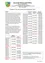 Eine Tabelle mit Abfallsammlungsterminen für verschiedene Gebiete im Jahr 2026, aufgeteilt in zwei Rayons mit spezifischen Daten und Orten.